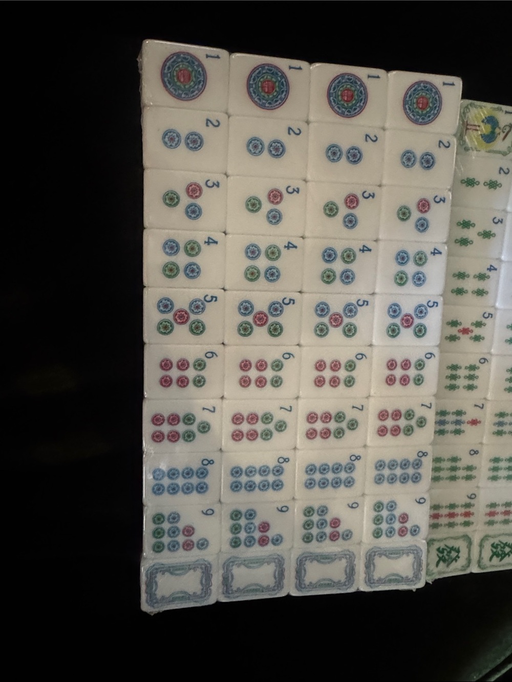 Mahjong Emerald (Unbranded) Tile Set - unopened - Picture 4 of 6